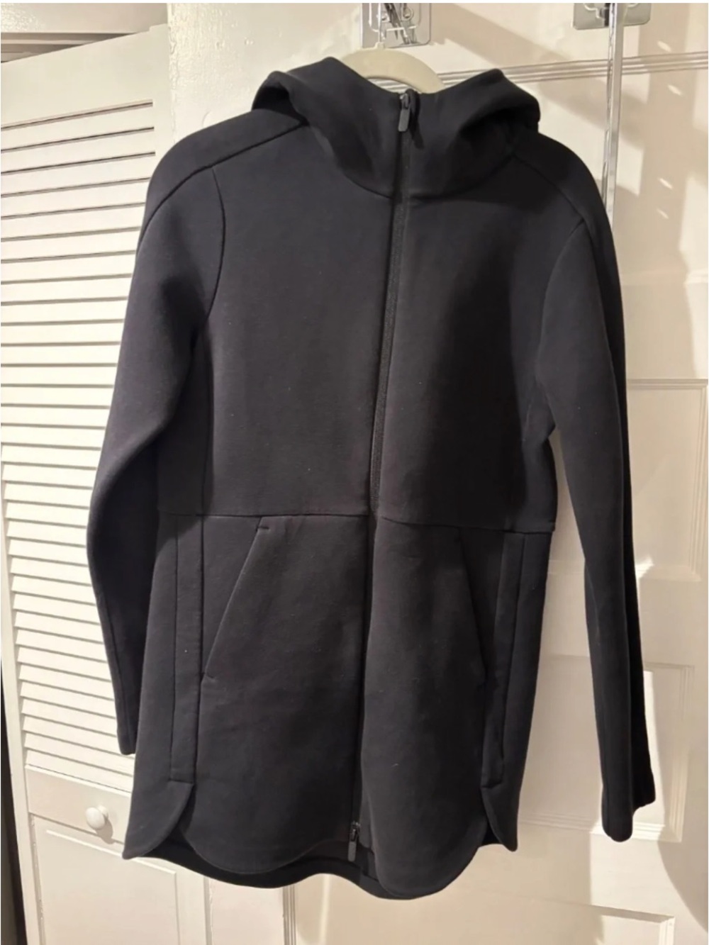 lululemon athletica Black Hooded Zip-Up Jacket